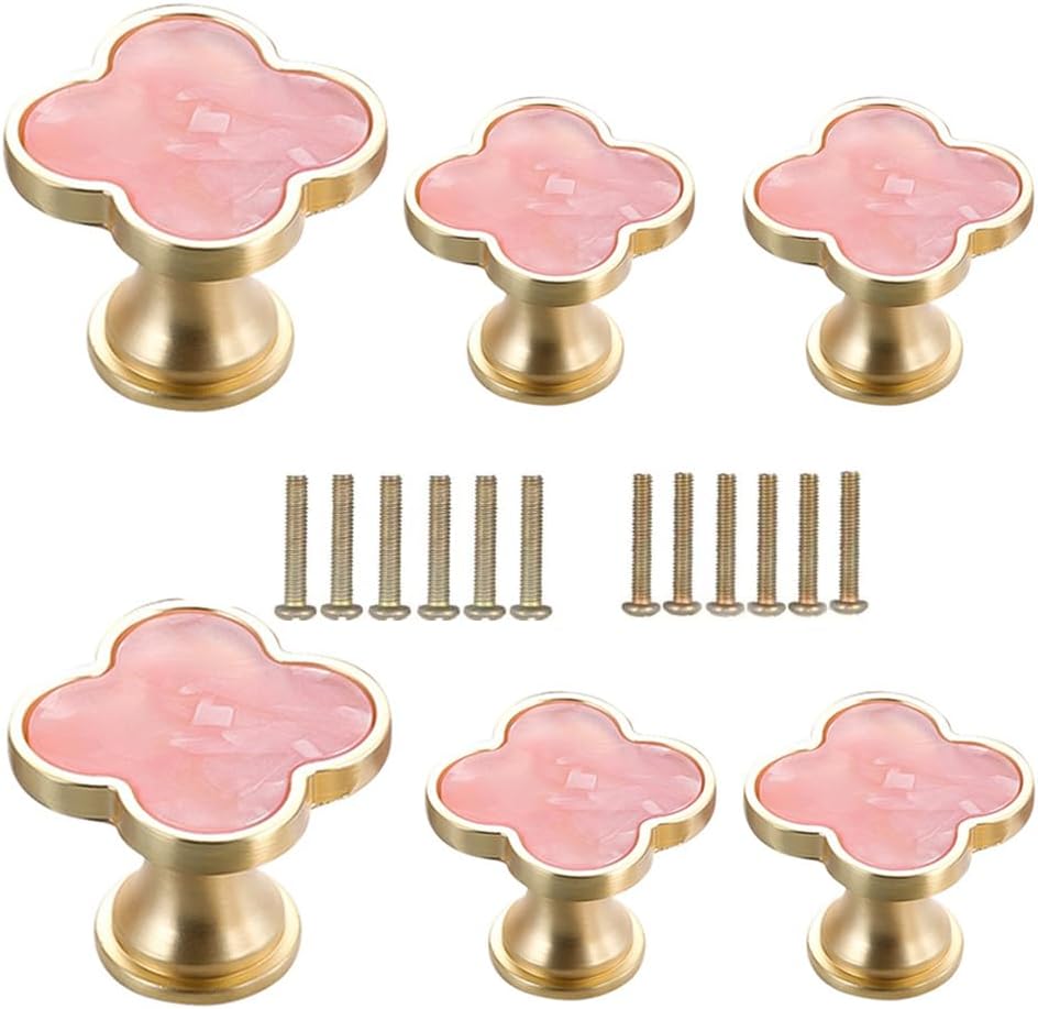 Knob Handles, Door Knobs, Pull Handles, Drawer Handles -Pack of 6 pcs Knob Handles, Door Knobs, Pull Handles, Drawer Handles -Pack of 6 pcs